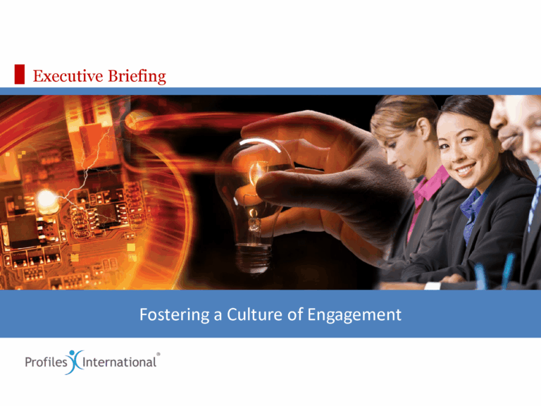11-Fostering a Culture of Engagement