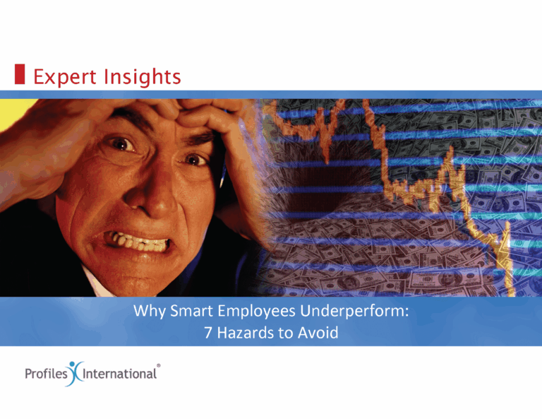 19-Why Smart Employees Underperform